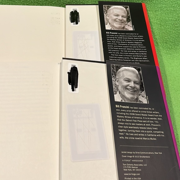 Bill Pronzini Hellbox & Nemesis HC/DJ Books - Picture 10 of 10